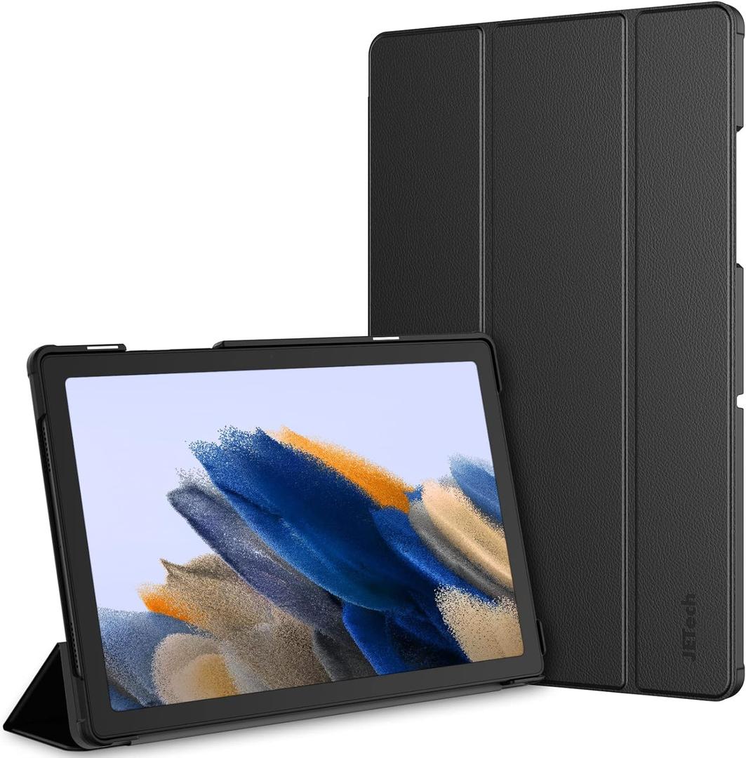 JETech Case for Samsung Galaxy Tab A8 10.5-Inch 2022 (SM-X200/X205/X207), Slim Lightweight Stand Protective Tablet Cover with Auto Wake/Sleep (Black)