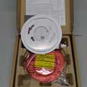 Kidde Smoke and Carbon Monoxide Detector, Hardwired with 10-Year Battery Backup, LED Status Lights, Interconnected, 85 dB Alarm, 5 inches