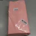 Pureegg Plastic Table Cloth Disposable 20 Pack, 54 x 108 Inch Table Cloths, Easter Party, Valentines, Mothers Day Decorations, Tablecloths, Rectangle, Pastel Plastic Cover, Leakproof & Sturdy, Pink