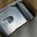 Heneng 6 Pcs Slotted L Angle Mounting Bracket, 4" x 2" x 2",Adjustable Corner Bracket,3/16" Thick