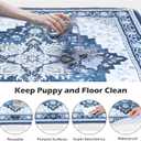 INVENHO 2PACK Washable Pee Pads for Dogs 72"x72" Reusable Dog Pads Extra Large Upgrade Non-Slip Dog Pee Pads Heavy Absorbency Puppy Pee Pads Quick Dry Whelping Pads/Waterproof Puppy Training Pad