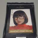 ALLAURA Compatible with Velma Wig – Brown Bob Wig with Glasses for Women – Cosplay, Flapper Wig with Bangs, Cartoon Detective Look, Halloween Costume, Dora Style, Retro Nerdy Outfit Accessory