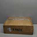 Thickened Clear Shoe Storage Organizer with Magnetic Door, Sturdy Stackable Shoe Boxes for Closet, Collapsible Space-Saving Shoe Rack for Sneakers & Boots, Plastic Shoe Cabinet Box Set, 6 Pack, White