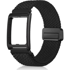 Band Compatible with Amazfit Helio Strap, 22mm Nylon Braided Wristbands with Case for Amazfit Helio Accessories Replacement Bands for Men Women