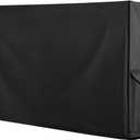 OutdoorLines Waterproof & Weatherproof Outdoor TV Cover - for 40-43 Inch Flat Screen TV, Dustproof & UV Resistant, Black, Size 39.5" L x 25" W x 5.5" H