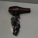 Xpoliman 2000 Watt Hair Dryer, Negative Ionic Blow Dryer with Diffuser Concentrator Comb, 2 Speed 3 Heat Settings, Low Noise Long Life Style-Brown/Purple