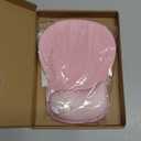 DEMON CHEST ErgoComfort Gel Wrist Rest Mouse Pad-Ergonomic Office Mousepad with Wrist Support-Non-Slip, Design Desk Accessories Mat for Home&Game Decor (02Pink Serenity)