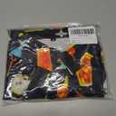 Fanient Men Golf Polo Shirts Short Sleeve 3D Printed Dry Fit Moisture Wicking 4-Way Stretch Summer Athletic Polo Shirts (M)