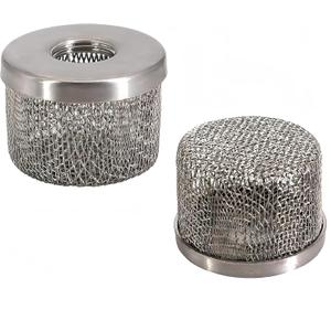 181073 Or 181-073 Pump Inlet Strainer with 1/2" Npt Thread Stainless Steel Fits Airless Paint Sprayer 455 495 Ultra 500 Ultra Max 695 Suction Hose Double Screen (2Pcs)