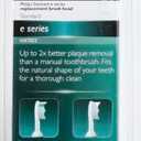 Philips Sonicare Genuine E-Series Replacement Toothbrush Heads, 2 Brush Heads, White, HX7022/66