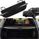 Cargo Cover for Subaru Forester 2025 Accessories Trunk Cover Rear Trunk Organizer Security Cover Shielding Shade, Black, SF2025