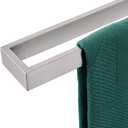 KOKOSIRI Towel Bar Brushed Nickel Bath Towel Hanger Holder 16-Inch Kitchen Rack Stainless Steel for Bathroom Hardware Wall Mount, 1 Pack B4008BR-L16