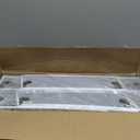 SUNEE 3 Ring Binders 2 Inch 8 Pack, Clear View Binders Three Ring PVC-Free (Fit 8.5x11 Inches) for School or Office Supplies, White