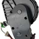 Original Left and Right Wheels, Compatible for Roborock for Qrevo for Master/for Qrevo Pro/for Qrevo S, Vacuum Cleaner Part(L)