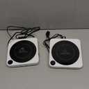 Mug Warmer - 36W Coffee Mug Warmer for Desk with Temperature Display, 2-12Hrs Auto Shut Off, Smart Candle Warmer - Ideal Coffee Gifts Accessories Keep Beverages Coffee Warmer (White), Pack 2