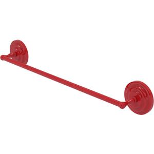 Allied Brass QN-31/36-FER Que 36 Inch Towel Bar, Fire Engine Red