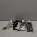 Smart Lock with Handles, Fingerprint Door Lock App Control, Keyless Entry Door Lock Set, Electronic Keypad Deadbolt, Auto & One Touch Lock, Easy Installation, IP54, Digital Smart Code (Glossy Black)