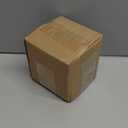 ONTUBE Ceramic Sugar Bowl with Lid and Spoon,Porcelain Seasoning Box Salt Bowl,8oz White