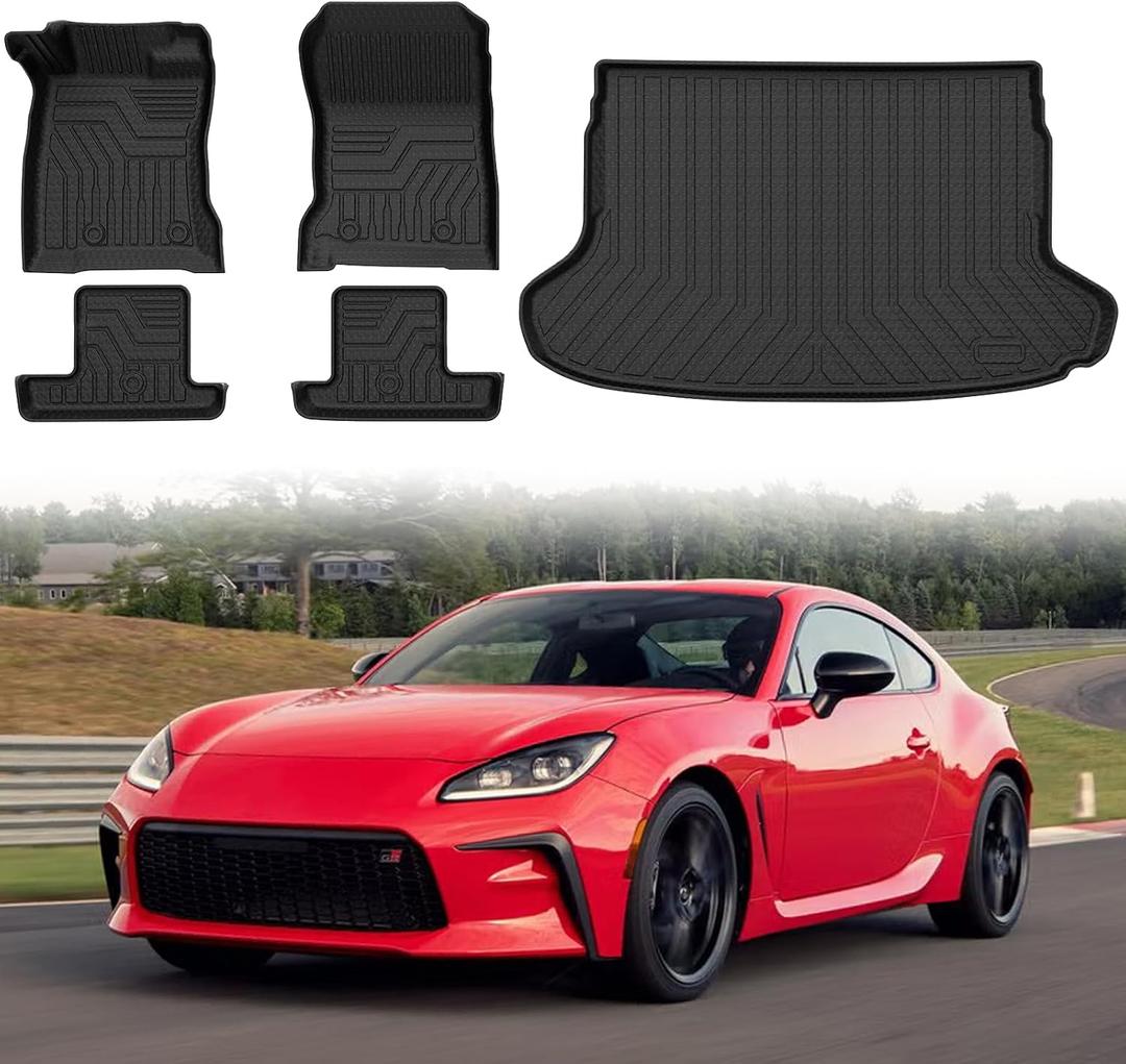 Mixsuper Floor Mat & Cargo Liner for Toyota GR86 2022-2026