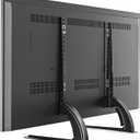 5Rcom TV Stand Mount, Universal TV Stand Tabletop for 22 to 65 inch Plasma LCD LED Flat Screen TVs, TV Legs, Holds up to 88lbs, Max VESA 800 x 500mm, Height Adjustable TV Base