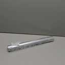 JAM Paper Gift Wrap - Matte Wrapping Paper - 50 Sq Ft Total (30 in x 10 Ft Each) - Matte Silver Foil - 2 Rolls/Pack