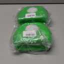 Pack of 2 VGAZE Plastic Wrap Storage Box, Punch-Free Extractable Storage for Fresh Multi-Functional Dispenser, Apple Shaped Wall-Mounted Plastic Wrap Storage Box dispenser with 100 Crisper Wraps (C)