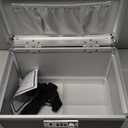 GODLONSEN Medicine Lock Box with Combination Lock - 11.2 x 7.6 x 7.6 Inches - First Aid Safe Medication Storage Box, Medications and Personal Items, Safe Boxes for Home and Outdoor - Black