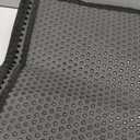 Pieviev Cat Litter Mat Double Layer Waterproof Urine Proof Trapping Mat 1 Pack (Black, 24x15 Inch (Pack of 1))