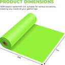 54 Inch X 100 Feet Plastic Table Cover Roll Premium Disposable Plastic Tablecloth for All Type/Shape Tables | Picnic, Party, Banquet, Birthdays, Weddings (Lime Green, 54 Inch X 100 Feet), 1200" x 54"