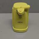 bella Electric Can Opener and Knife Sharpener, Multifunctional Bottle Opener with Removable Cutting Lever and Cord Storage, Stainless Steel Blade, Yellow