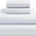 MyGiza Sheets,100% Certified Giza Egyptian Cotton Sheets-King Size Giza Cotton Sheets Set to Fit Upto 18 Inches Deep Mattress (4 Pcs) White