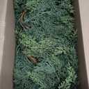 5FT Cedar Garland for Fireplace - Artificial Christmas Garland Thick and Lush Realistic Faux Cedar Fake Pine Needles Garland for Table,Window,Stairs,Mante,Indoor Outdoor Decor (1PCS)