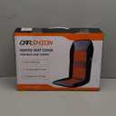 Heated Seat Cover with Fast Heat & Plush Fabric, Longer Size and Expanded Heating Area to Relieve Fatigue for Office & Home