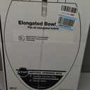 KOHLER 4636-RL-NY Cachet ReadyLatch Elongated Toilet Seat Slow Close, Soft Close Toilet Seat Quiet Lid, Contoured Grip-Tight Bumpers Installation Hardware, Apartment Essentials, Dune