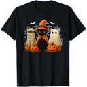 Felix the Cat Big Face Halloween Costume T-Shirt, 2XL, Black