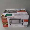 BLACK+DECKER TO1313SBD Toaster Oven, 15.47 Inch, Silver