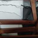 Retro Leather Accent Chairs Set of 2, Arm Lounge Chairs for Home