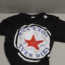 Rock N Roll Never Dies Rock and Roll all Star Music T-Shirt, Black 