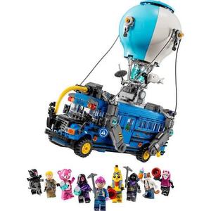 LEGO Fortnite Battle Bus Building Toy - Collectible Fortnite Toy for Kids, Boys & Girls, Ages 10+ - Pretend Play Set with 9 Minifigures from Video Game - Gift for Birthdays - 77073