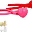 MEIDAYAI Snowball Maker, 4 Pack Snowball Mold for Kids, Snowball Mold Snow Toys, Outdoor Beach Toy Snowball Maker Toys with Handle, Birthday Xmas Gifts for Kids Ages 2-10