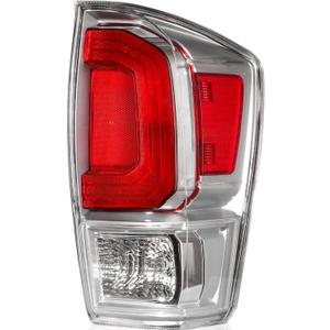 Rear Brake Tail Light Assembly Compatible with 2016-2023 Tacoma Tail Lamps 2016 2017 2018 2019 2020 2021 2022 2023 Tacoma Taillights OE Replacement, Passenger Side