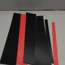 Side Door Window Cover Trim, Glossy Black Pillar Posts Decal Sticker (Accord Sedan 9th Gen 2013-2017)