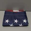 American Flag 3x5 FT Sleeve Banner Style(without Grommets), US Flag fo Outside Outdoor, Embroidered Stars, Sewn Stripes, American Flag Outdoor Heavy Duty