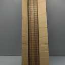 LazBlinds Cordless Bamboo Roman Shades, Privacy Blinds for Interior Windows, Room Darkening Roll Up Bamboo Blinds for Home & Patio, 42.5" W x 64" H, Highfield Teak