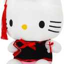 RELIGES 7.8'' Graduation Plush Stuffed Animal Toy - Soft Graduate Bear Doll for Kids & Adults, Graduation Party Decorations, Unique Keepsake Gift for Graduates & Fans(White)