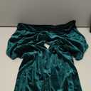 SOMTHRON Women's Plus Size Velvet Pants High Waist Flare Pants Wide Leg Palazzo Long Bell Bottom Trousers Large