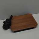 360° Rotating Wood Car Tray & Desk for Laptop  Steering Wheel Cup Holder Table, Car Accessories for Women & Men, Compatible with Tesla Model Y/3/S, Ford F150/Explorer/Maverick & Most Vehicles