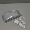 Face Heating Pad for TMJ Pain Relief, USB Heated Wrap for Jaw, Wisdom Teeth Recovery, 3 Adjustable Heat Settings, Reducing Symptoms of Jaw Clicking, Relaxing Face Muscles (Non-Rechargeable) (Blue-gray)