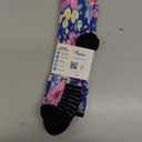 Viasox Compression Socks for Women and Men, Knee High Socks 12-15 mmhg Circulation Support for Flight, Travel, Daily (Medium, Floral)