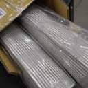 PieceNat Replacement Fabric Panels – Fabric Only – 4 Panels (23” x 96”) – Trimmable, Natural Woven, Light-Filtering, Easy Swap – Fits Most Panel Track Blinds, Napa Taupe